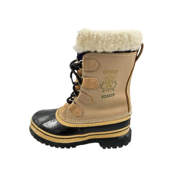 VTG Sorel Caribou Kaufman Canada Insulated Leather
Winter Boots Waterproof Sz 8 - Picture 4 of 13